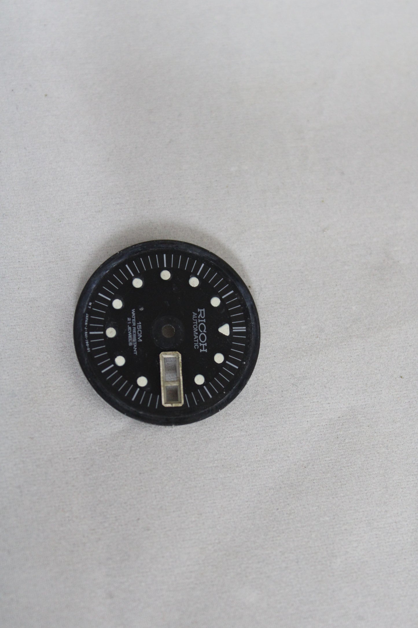 ricoh 150m automatic black quadrante dial 28mm