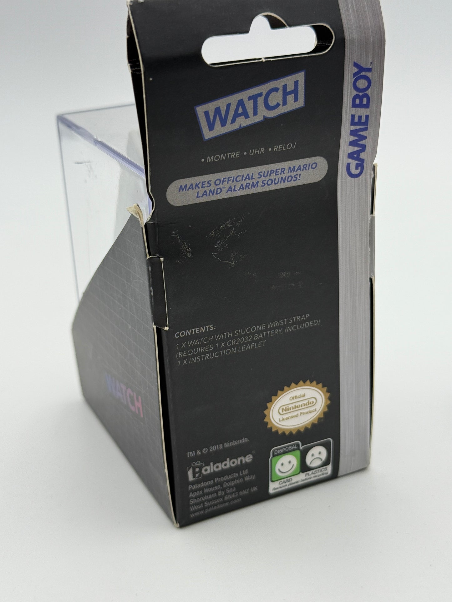 Game boy watch bn43 6nz 30x49mm