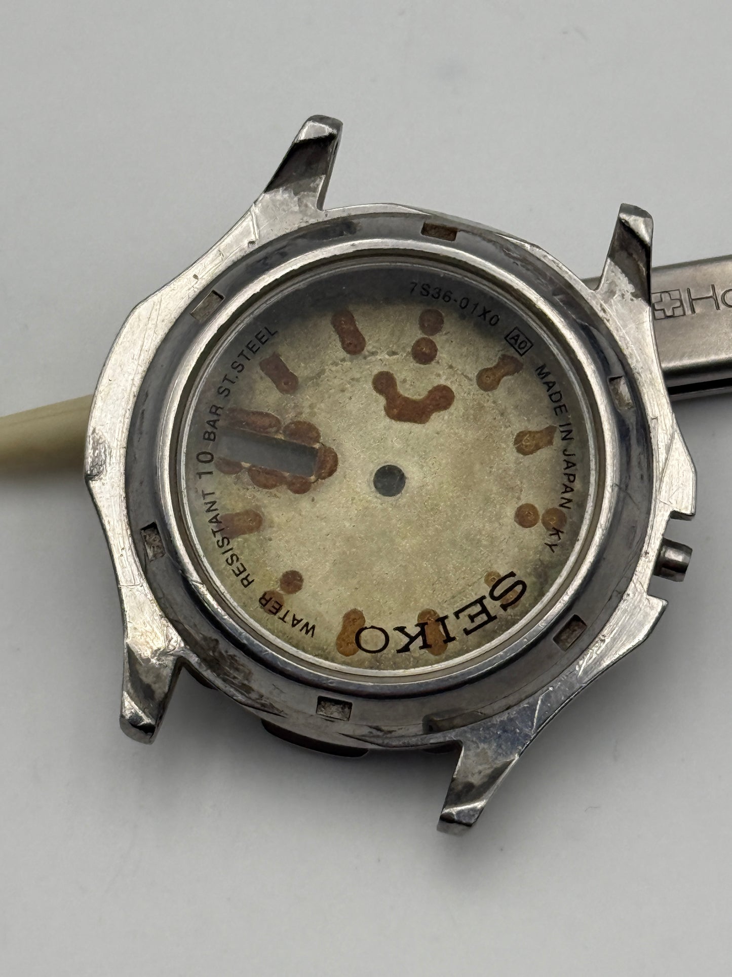 seiko 7s36-01x0 40mm cassa case Japan