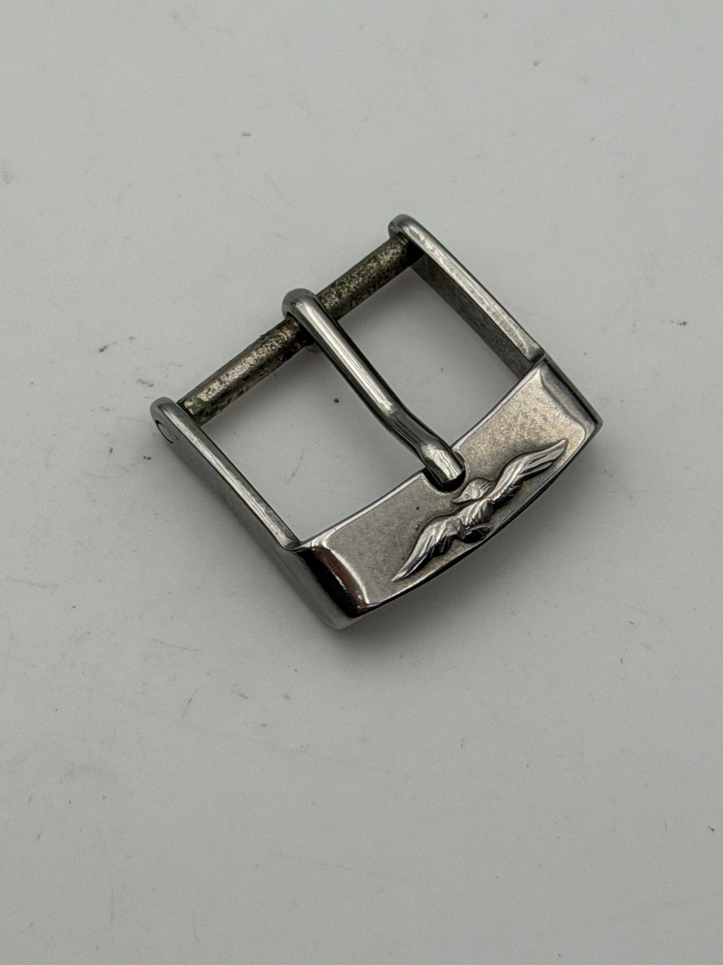 sector vintage 16mm automatic fibbia buckle steel