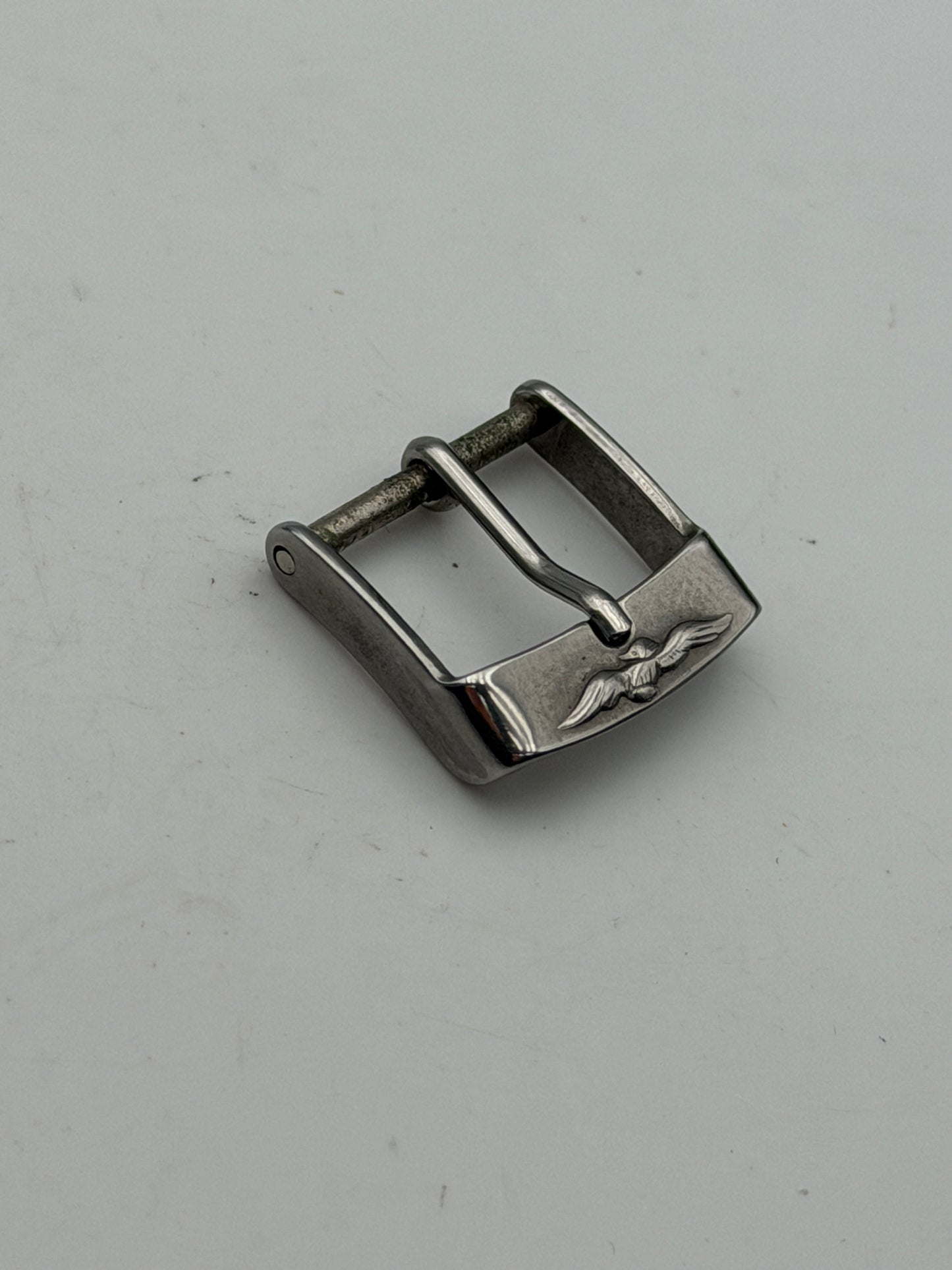 sector vintage 16mm automatic fibbia buckle steel