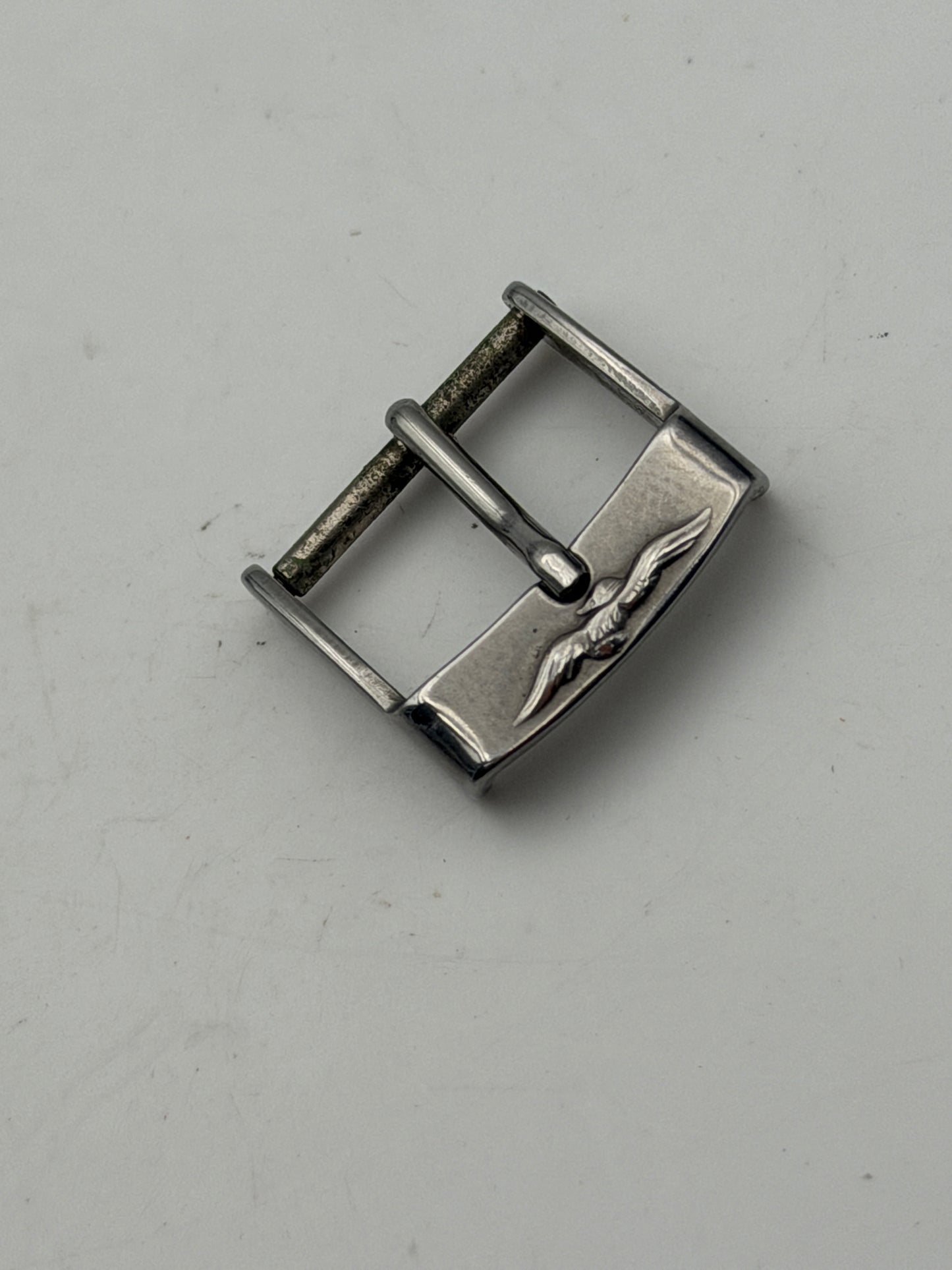 sector vintage 16mm automatic fibbia buckle steel