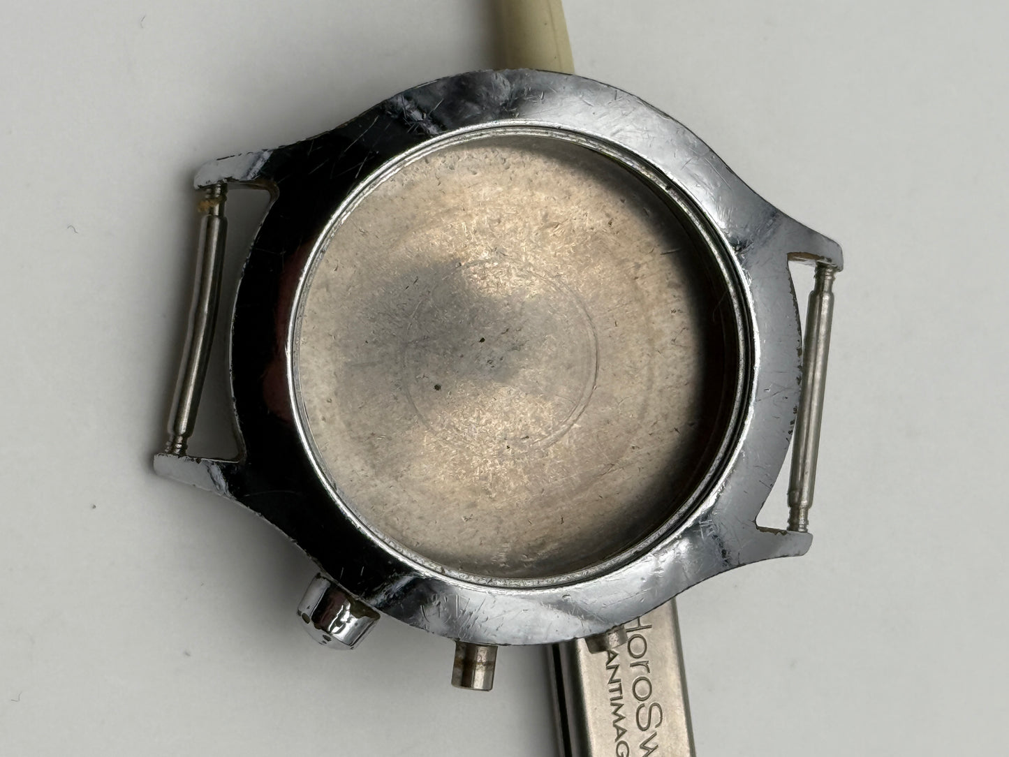 poljot chrono 3133 38mm cassa case