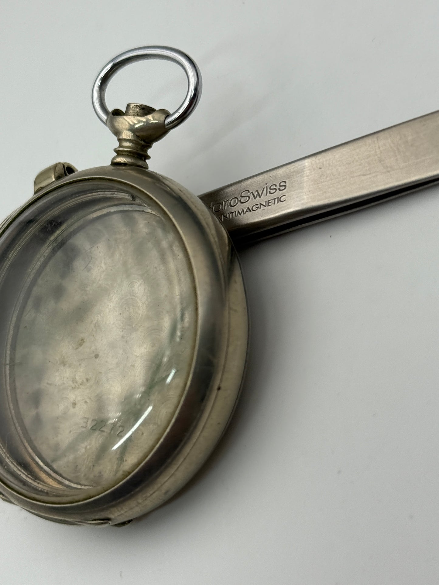 perseo fs 32272 52mm assigned pocket watch cassa case ferrovie dello stato