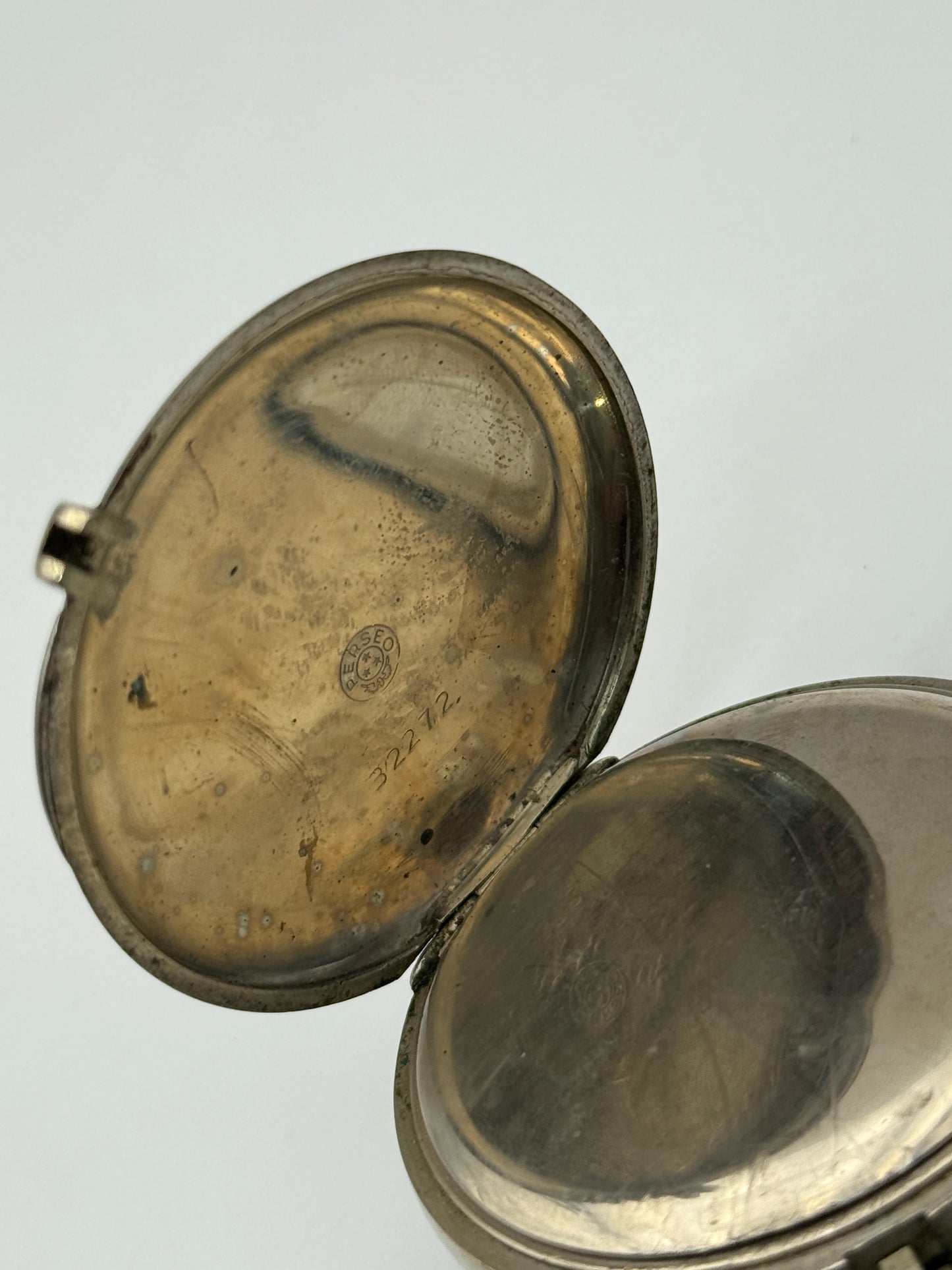 perseo fs 32272 52mm assigned pocket watch cassa case ferrovie dello stato