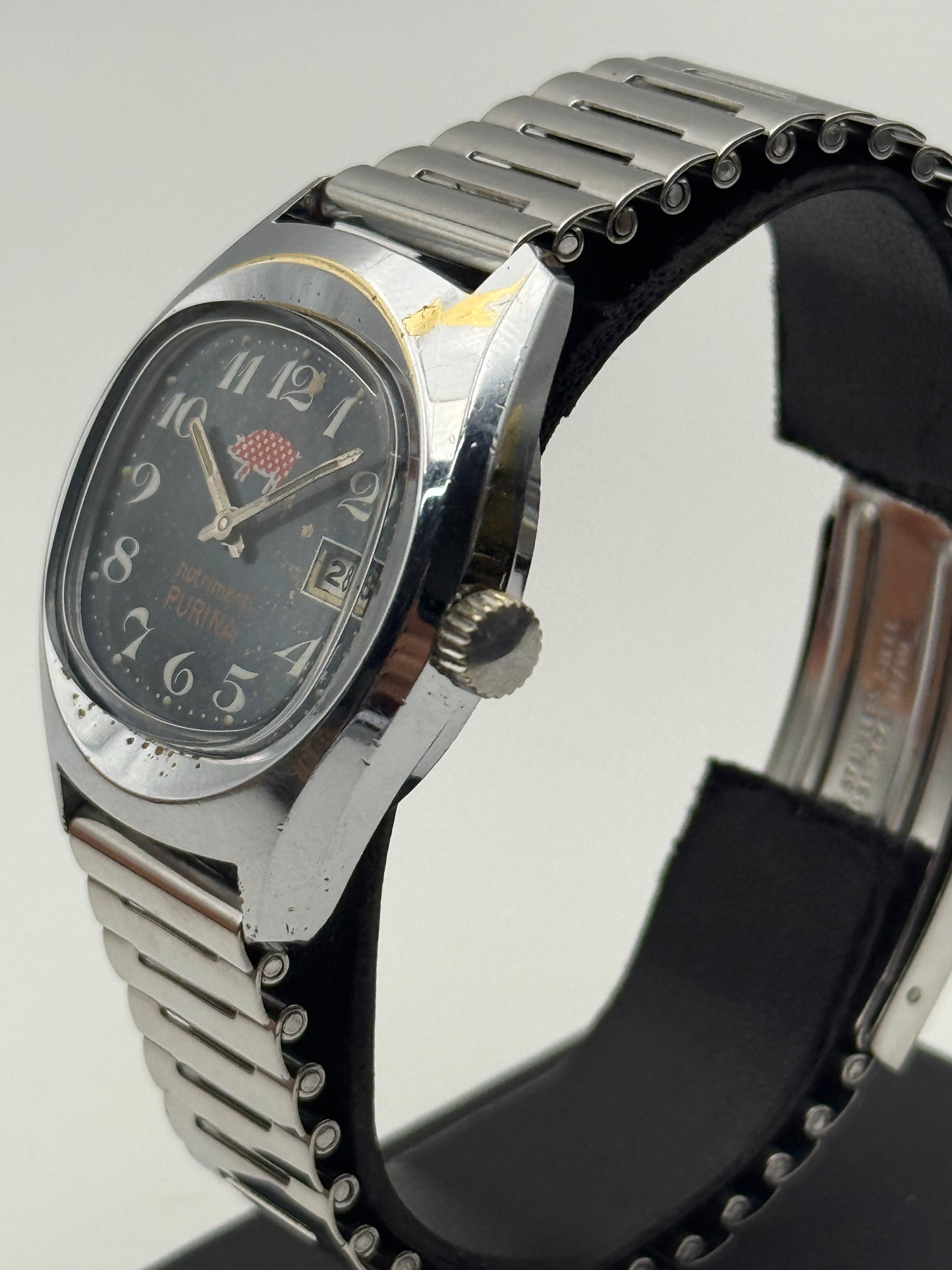 nutrimenti purina watch vintage swiss made 35mm