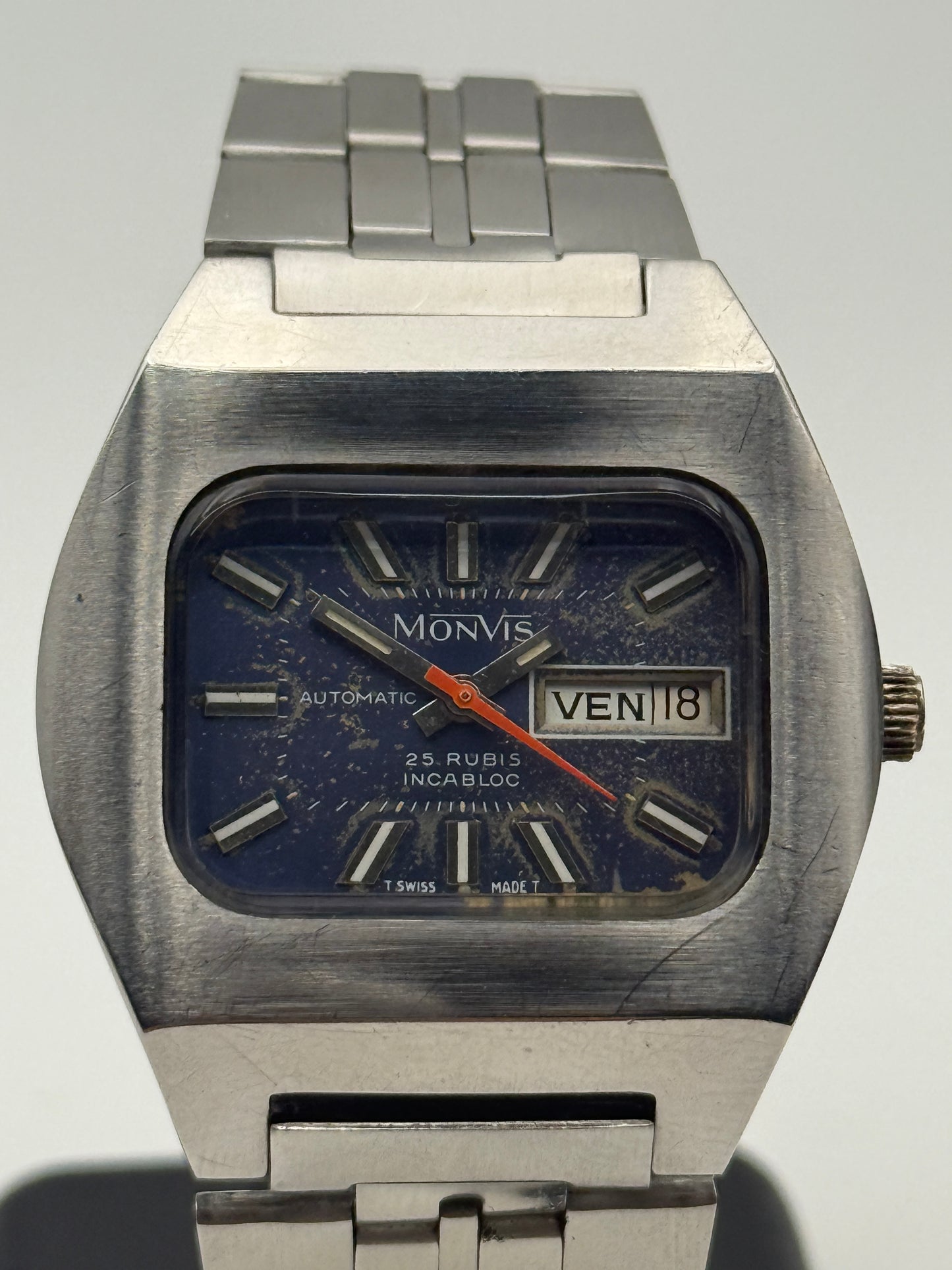 monvis diver vintage automatic eta steel 38mm 1518
