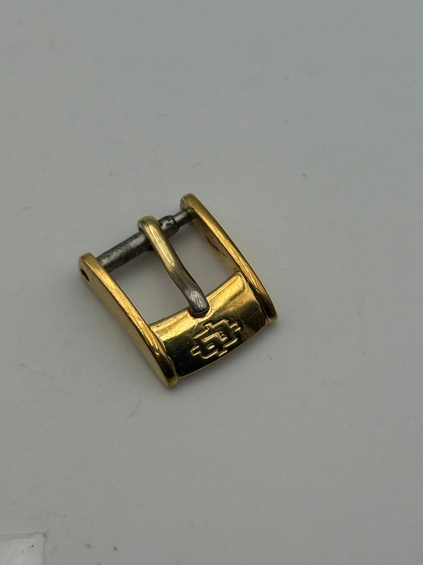 lorenz fibbia buckle gold plated vintage dorata 10mm