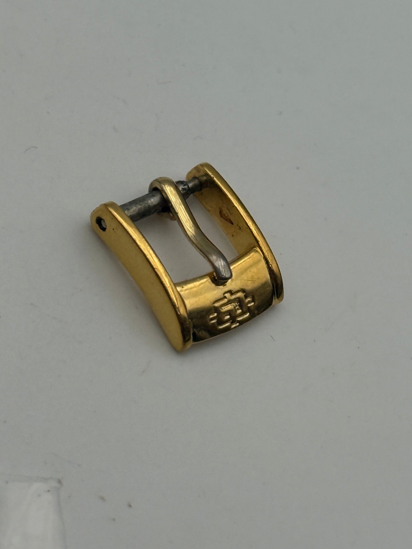 lorenz fibbia buckle gold plated vintage dorata 10mm