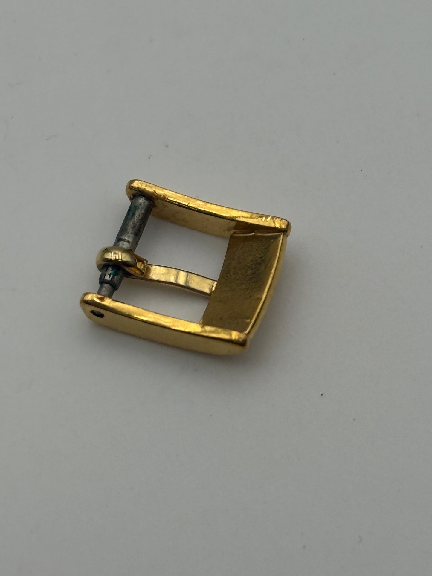 lorenz fibbia buckle gold plated vintage dorata 10mm