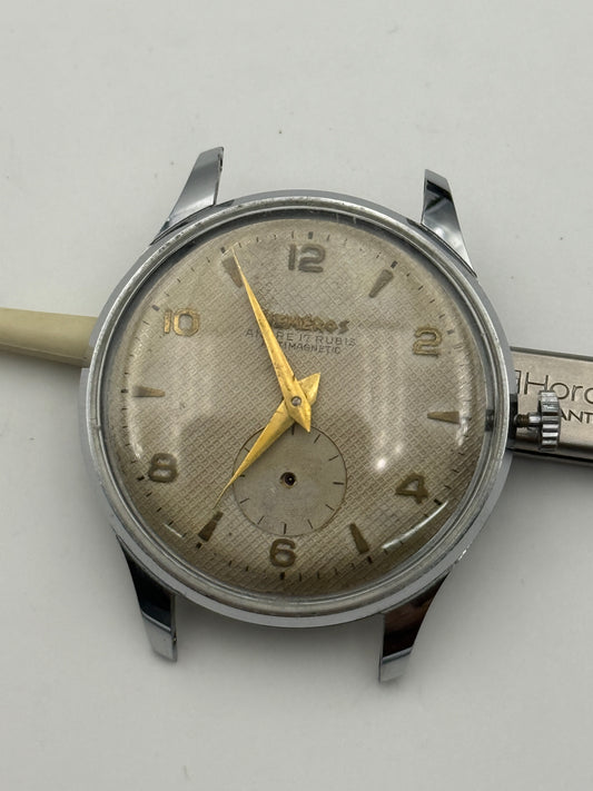 hemeros 37mm vintage watch manual wind