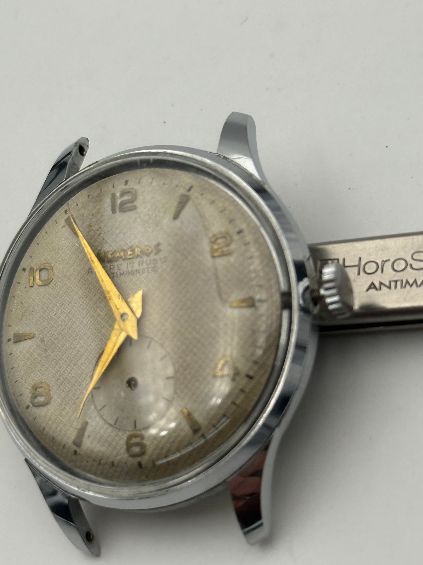 hemeros 37mm vintage watch manual wind