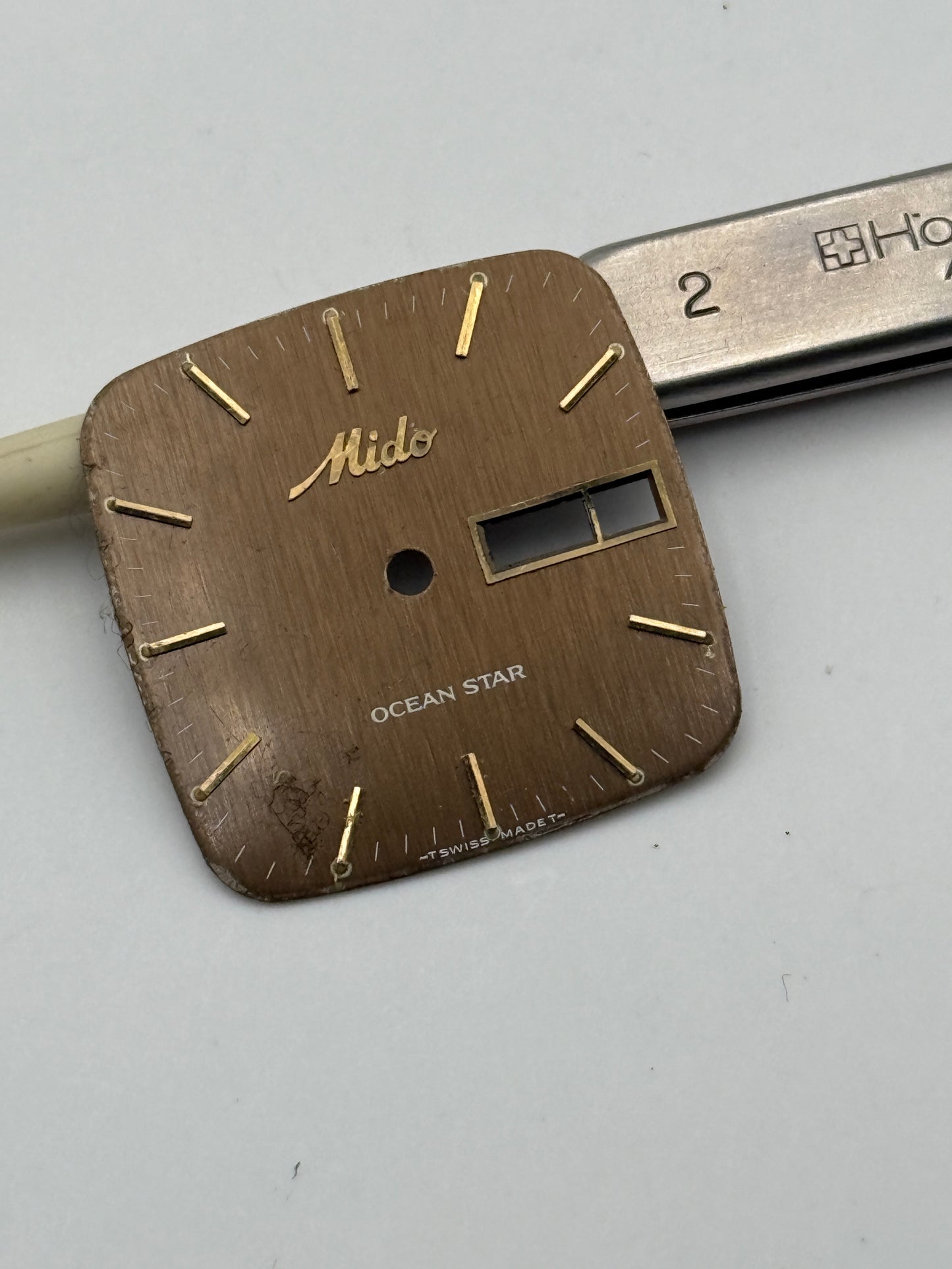 mido ocean star 26,5mm dial quadrante