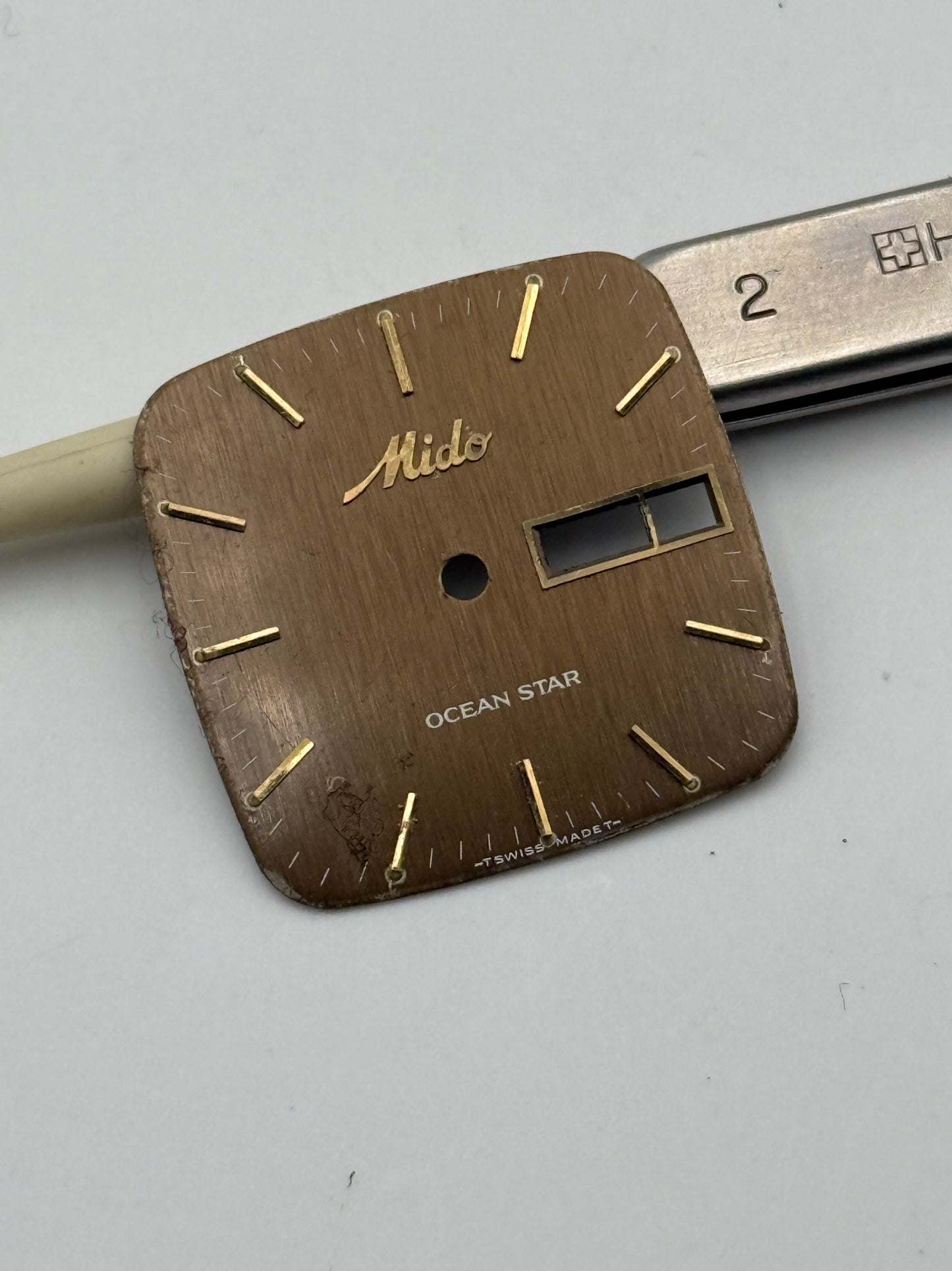 mido ocean star 26,5mm dial quadrante