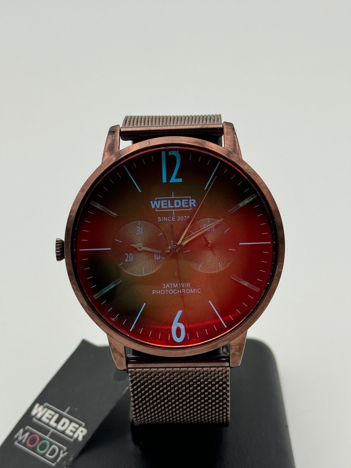 welder since 2075 3atm wr photocromic watch wwrs415