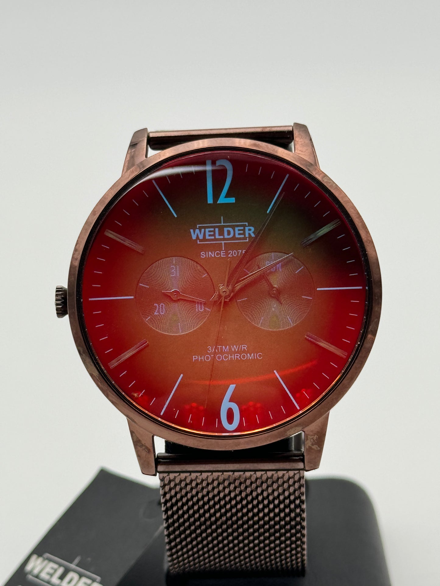 welder since 2075 3atm wr photocromic watch wwrs415