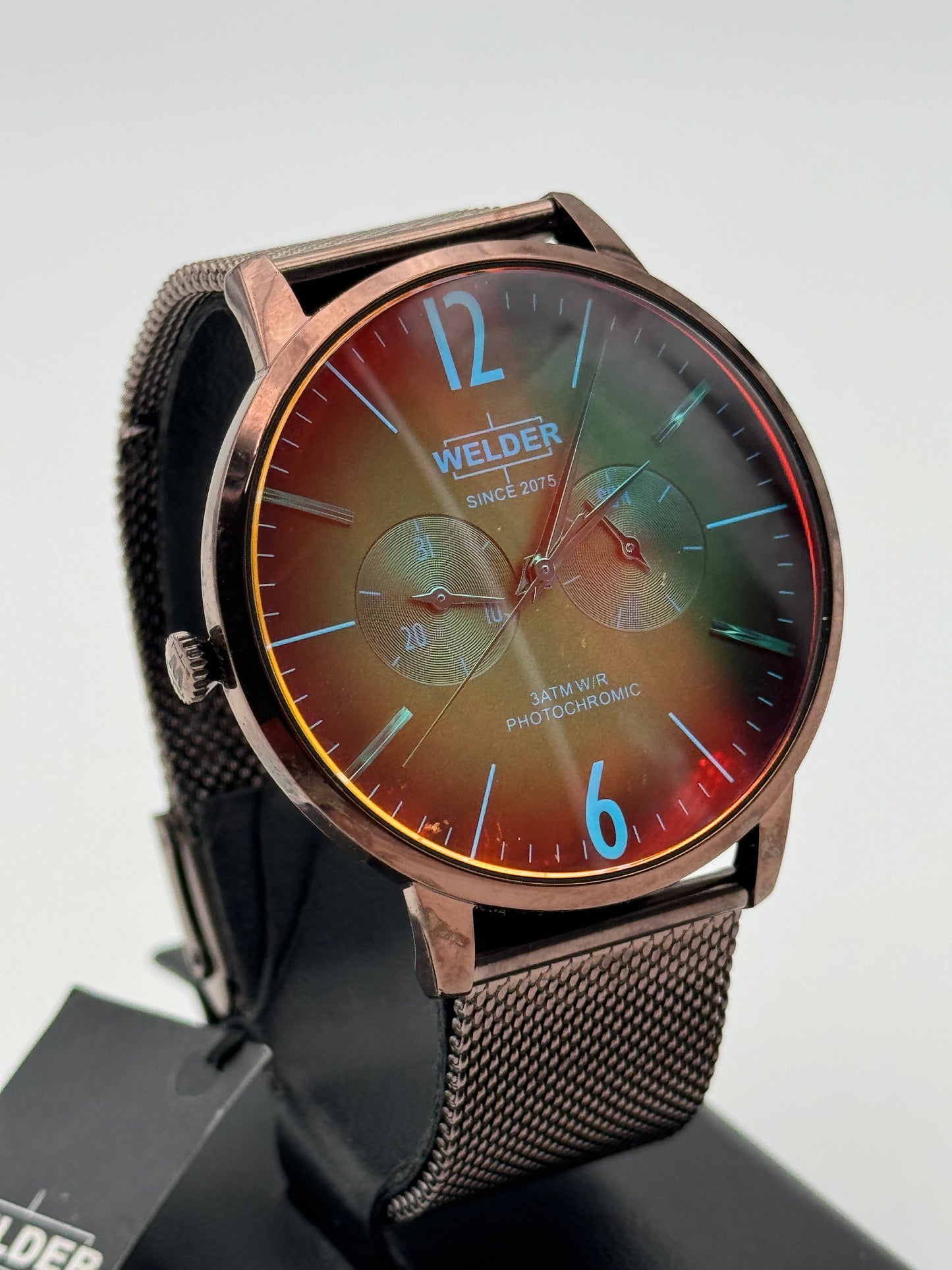 welder since 2075 3atm wr photocromic watch wwrs415