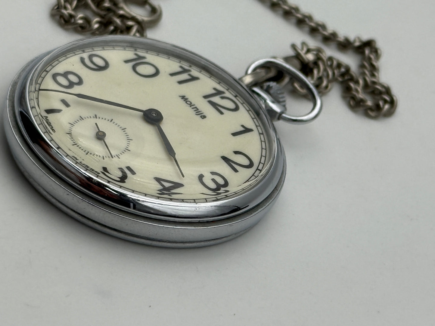 molnjia pocketa watch urss 45mm vintage