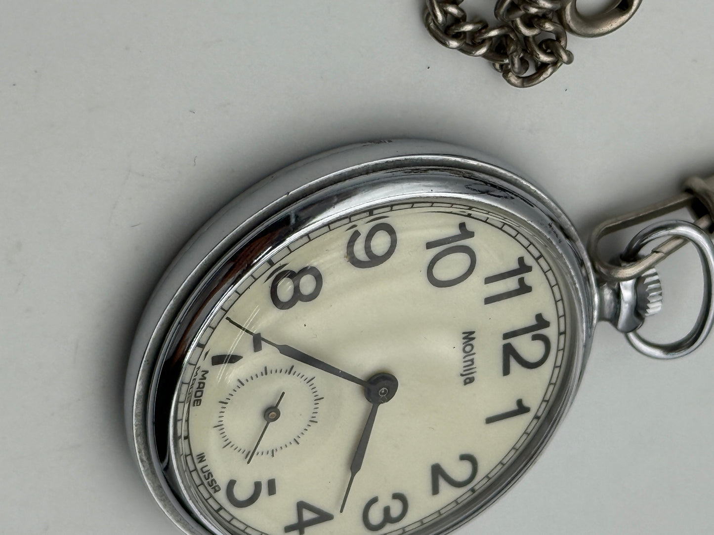 molnjia pocketa watch urss 45mm vintage