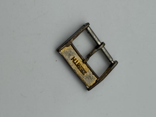 zenith dorata gold plated fibbia buckle 16mm
