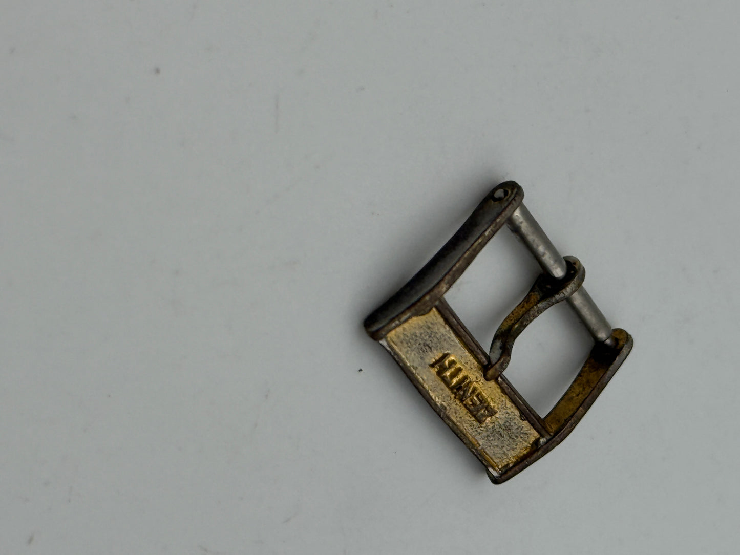zenith dorata gold plated fibbia buckle 16mm