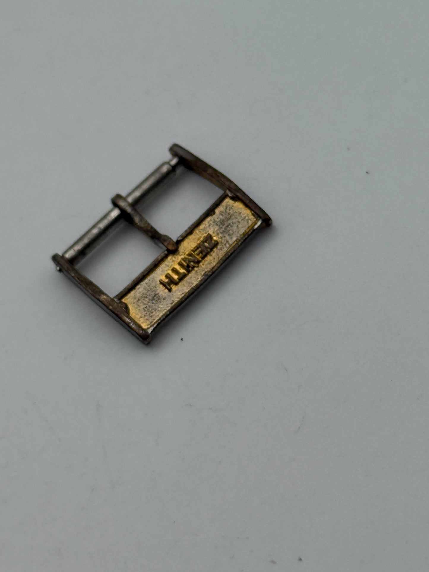 zenith dorata gold plated fibbia buckle 16mm