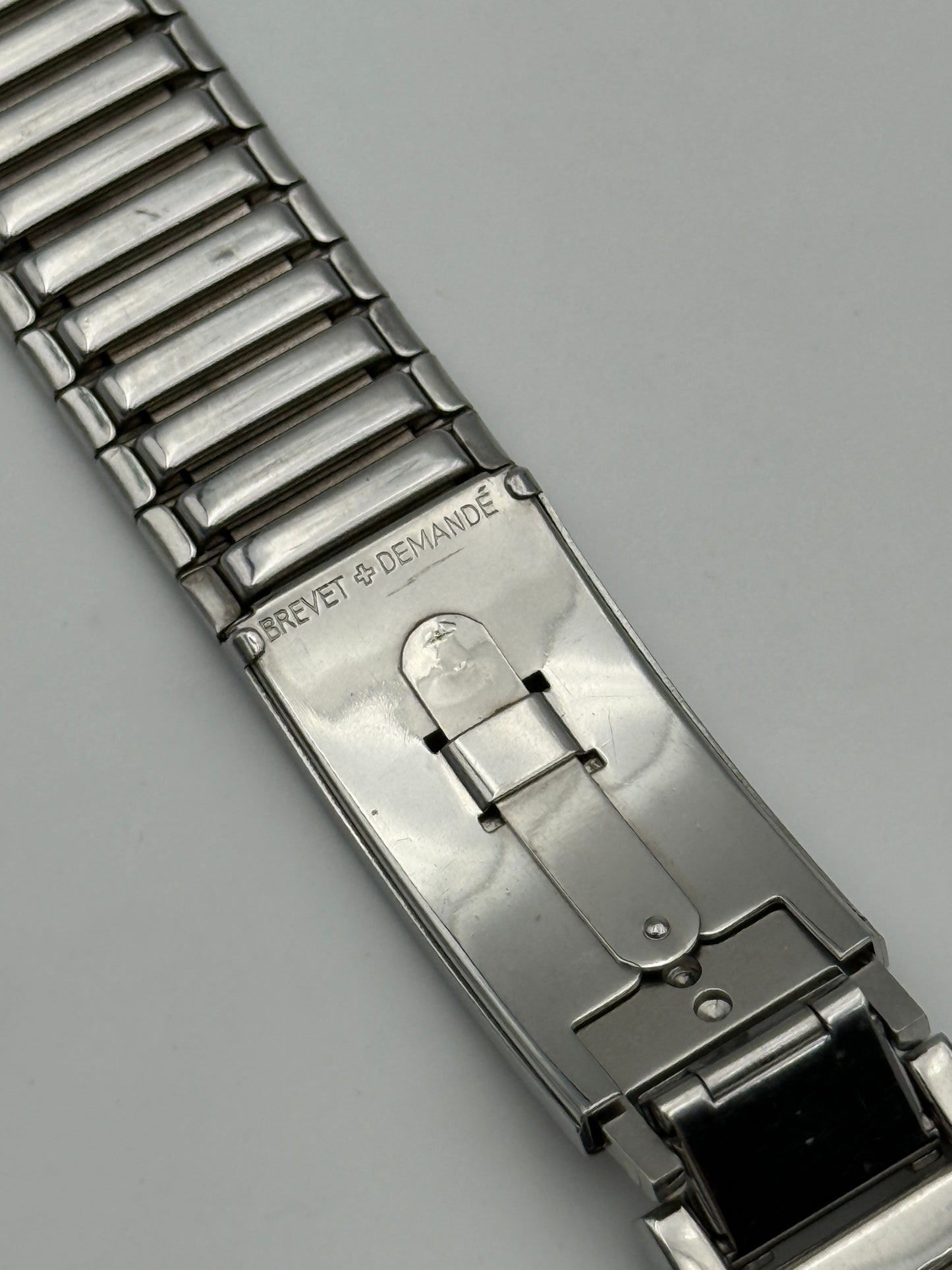 longines brevet demande 18mm bracciale bracelet steel diver vintage ultra rare
