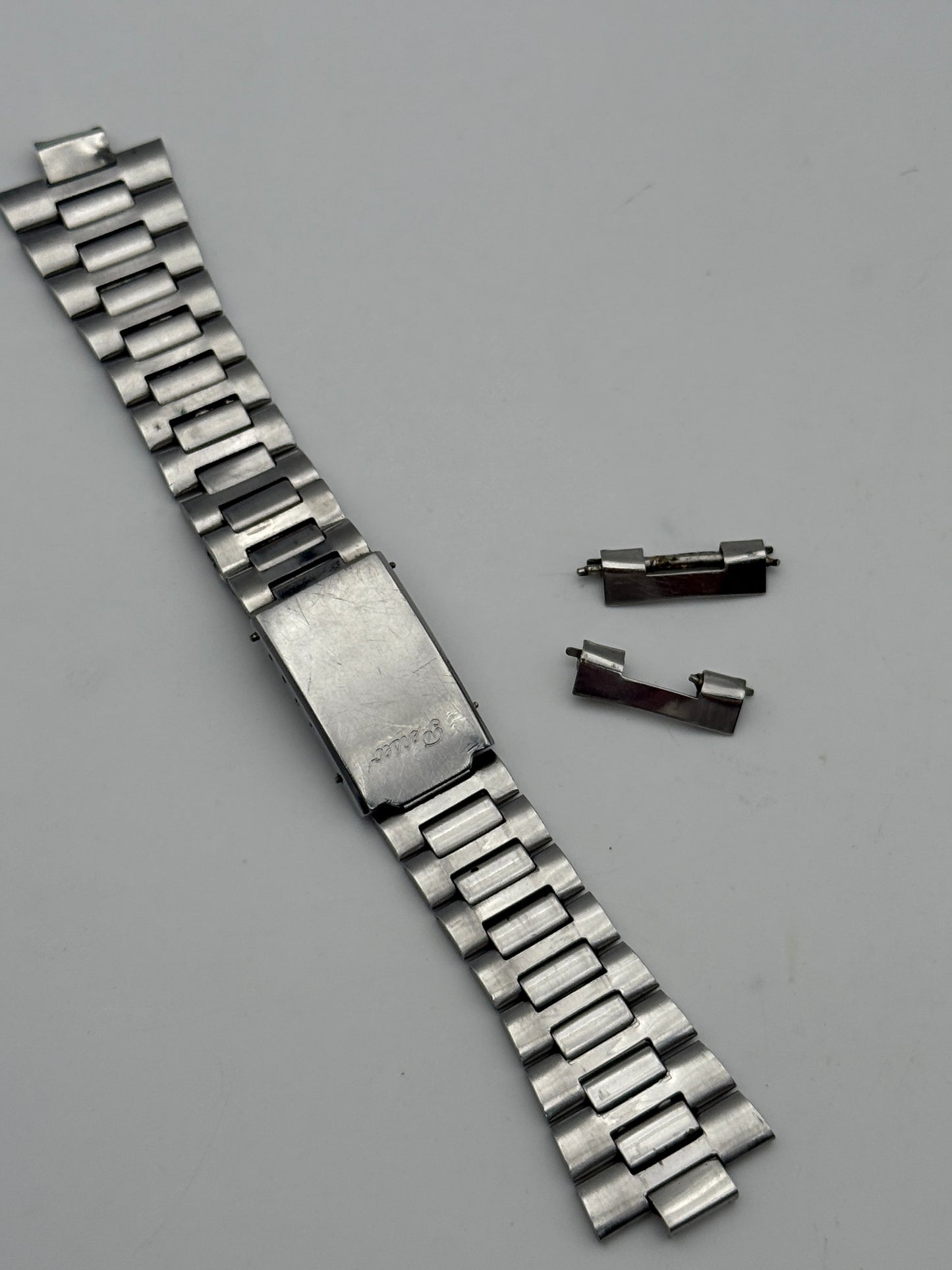 perseo 19mm bracciale bracelet steel vintage  cod.1035