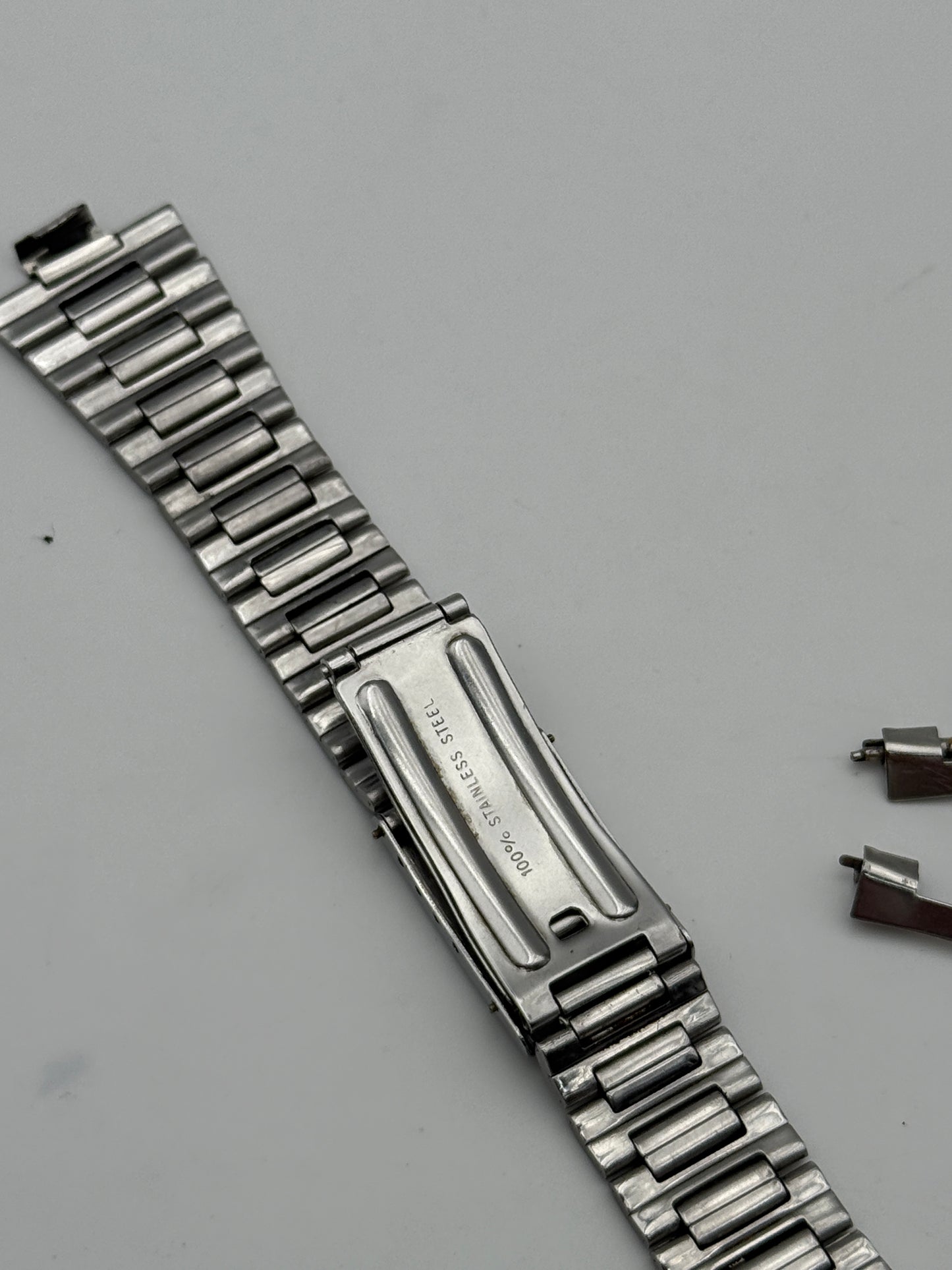 perseo 19mm bracciale bracelet steel vintage  cod.1035