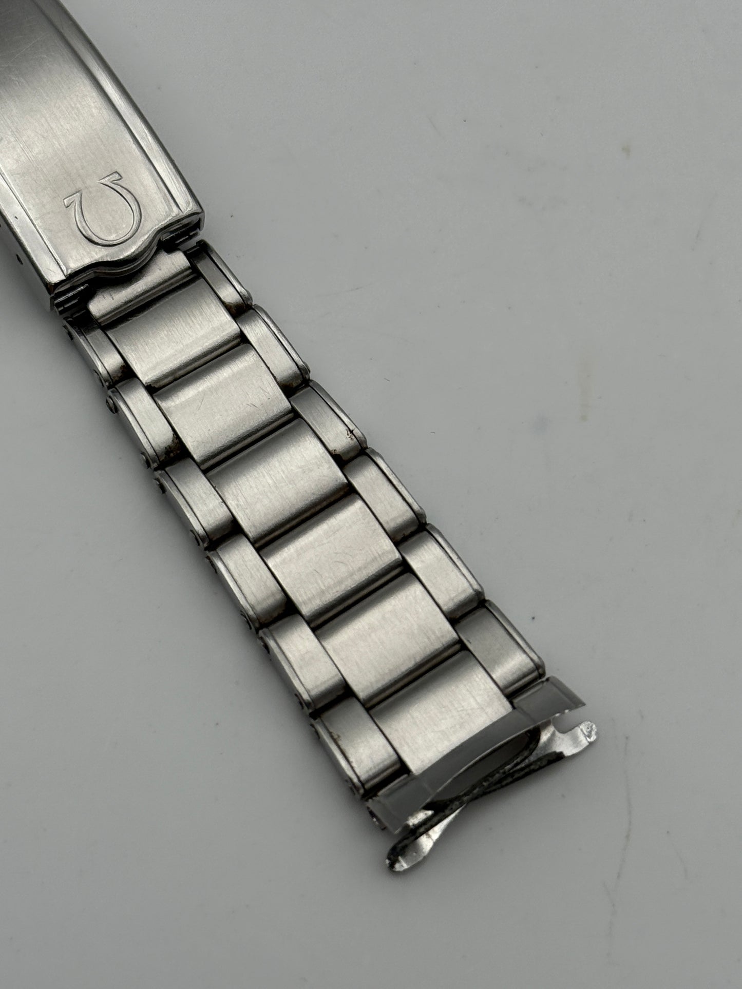 omega no.11 18mm bracciale bravelet vintage riveted rivettato