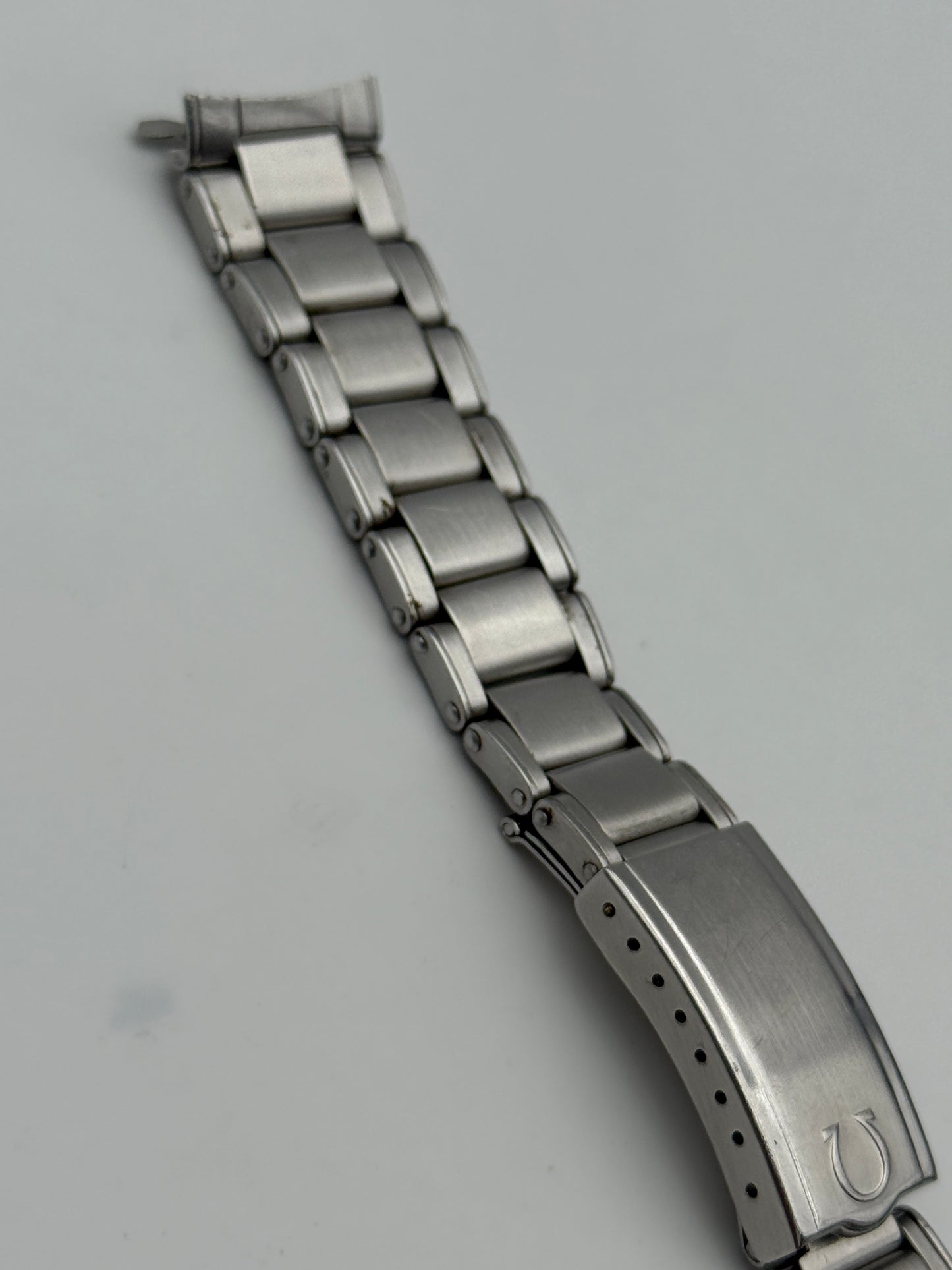 omega no.11 18mm bracciale bravelet vintage riveted rivettato