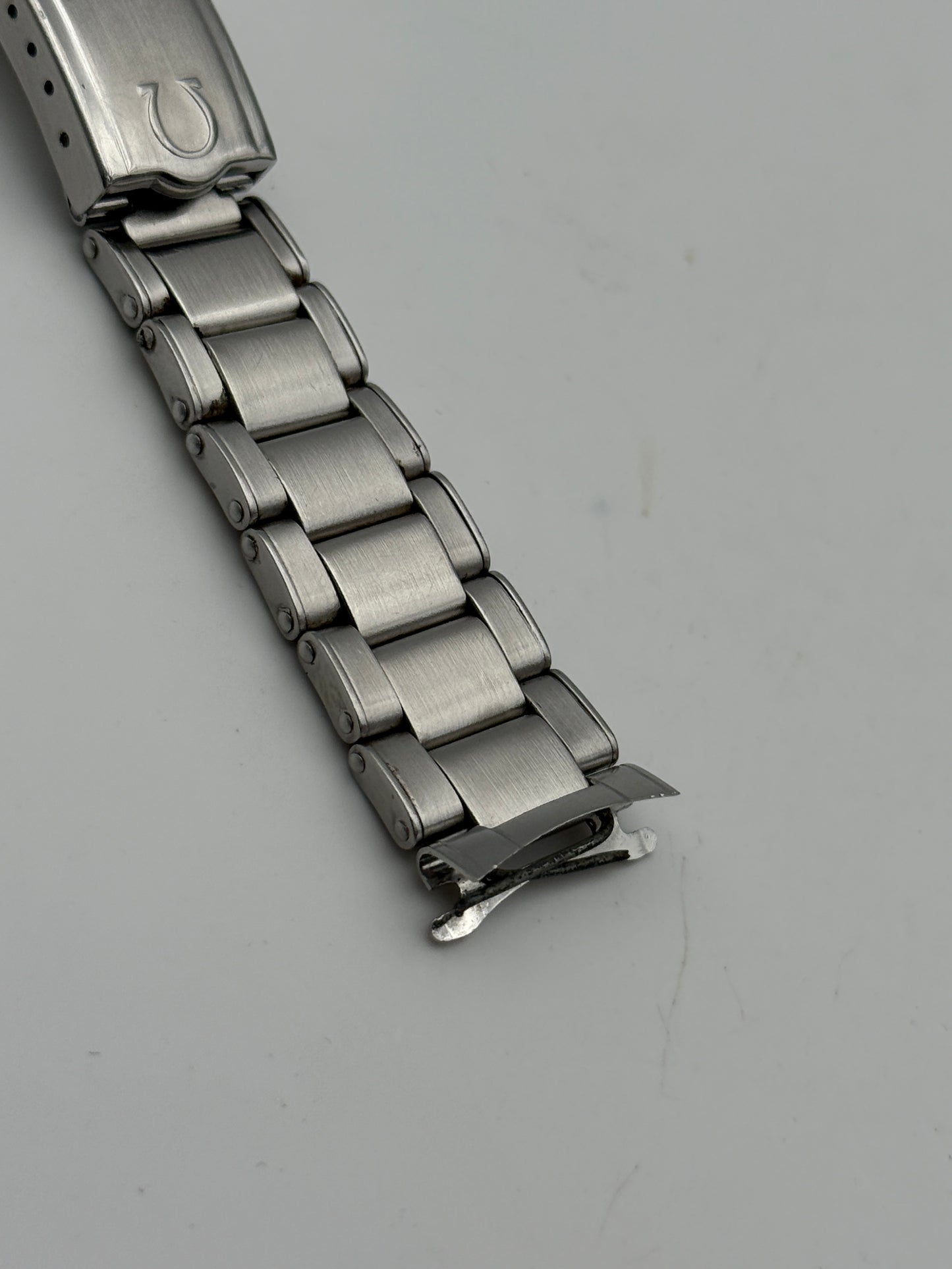 omega no.11 18mm bracciale bravelet vintage riveted rivettato