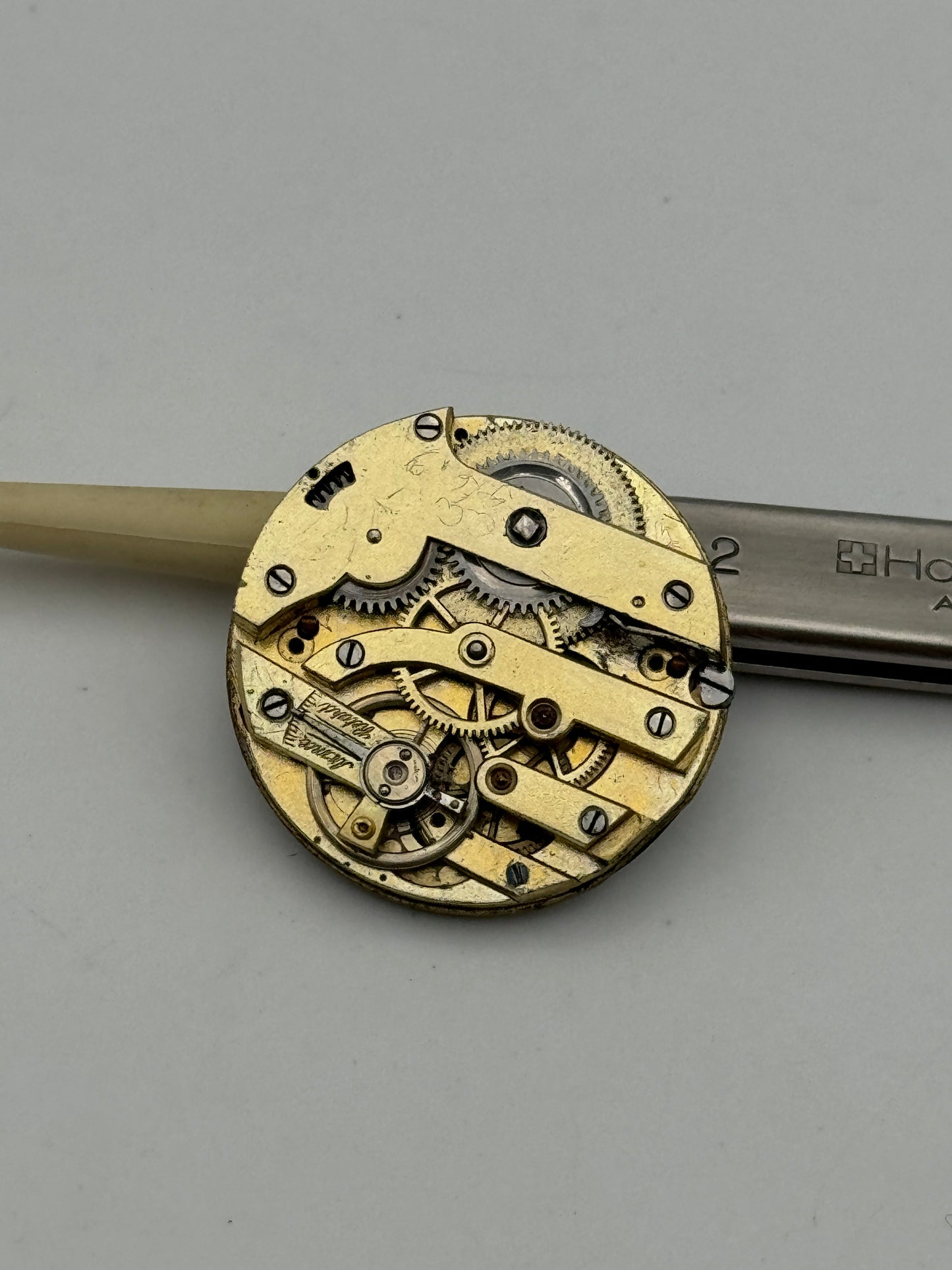 Anonimo cylinder cilindro pocket watch 26.2mm