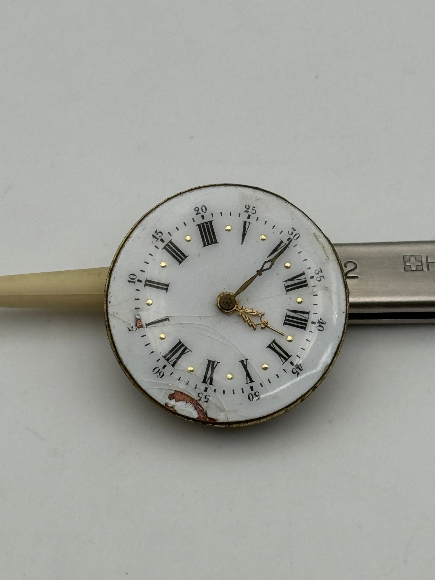 Anonimo cylinder cilindro pocket watch 26.2mm