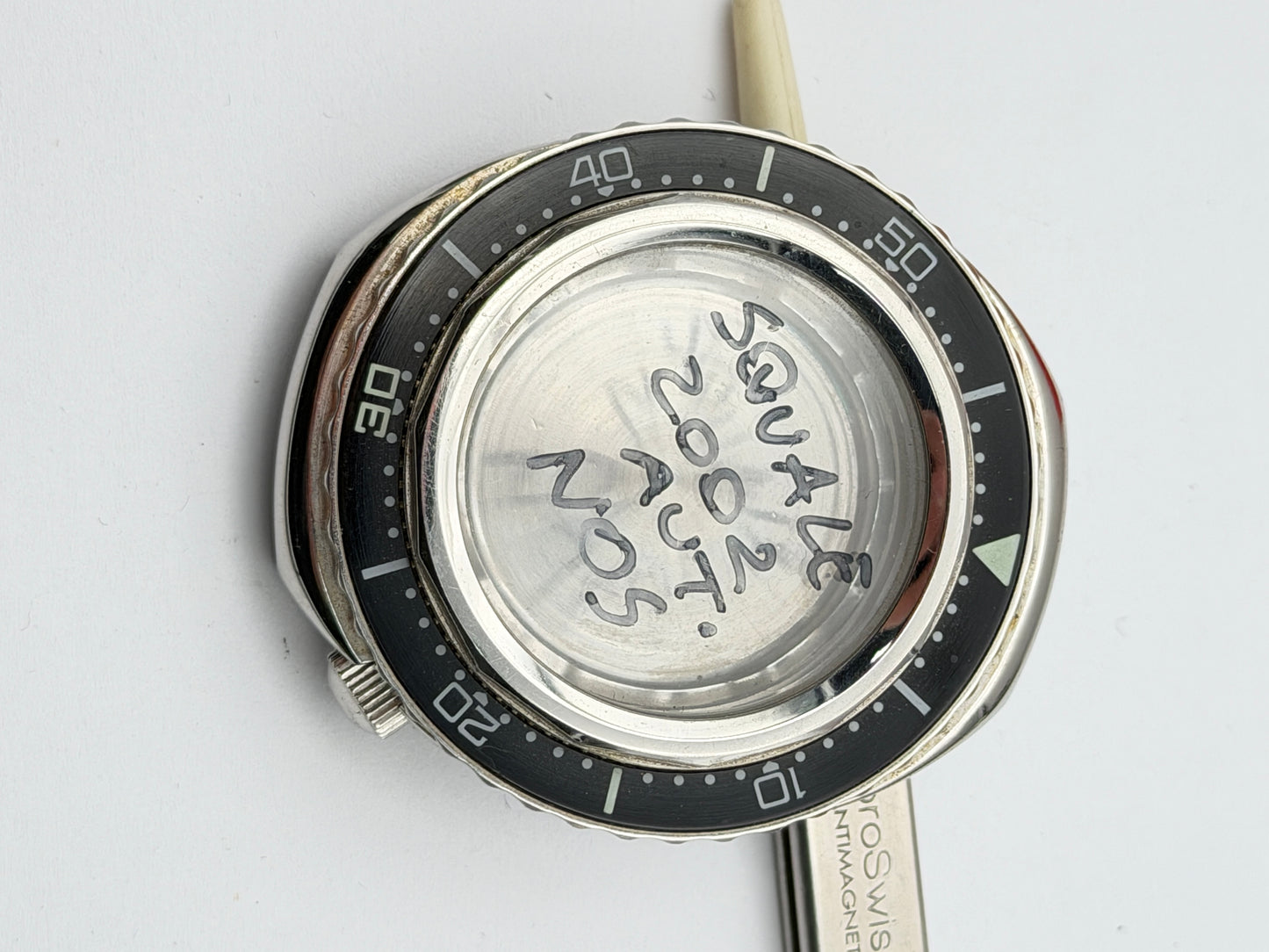 Squale cassa case vintage 2002 nos 44 mm first series