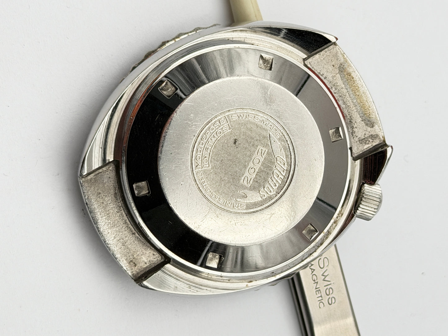 Squale cassa case vintage 2002 nos 44 mm first series