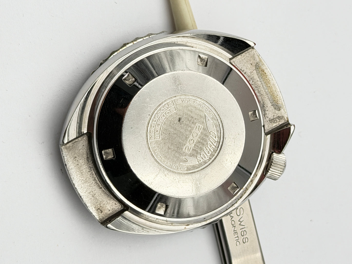 Squale cassa case vintage 2002 nos 44 mm first series