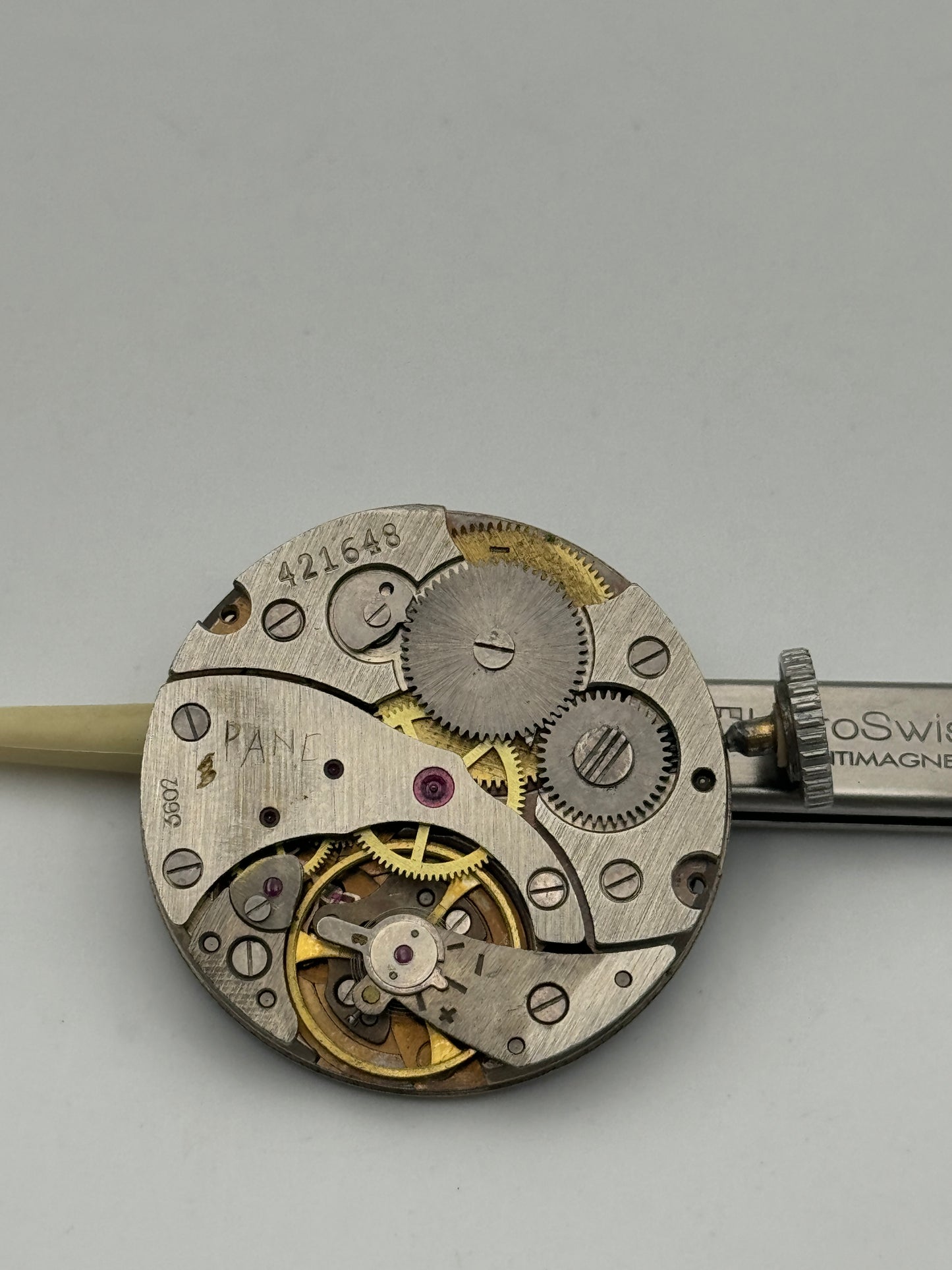 molnija pocket watch movement movimento slava