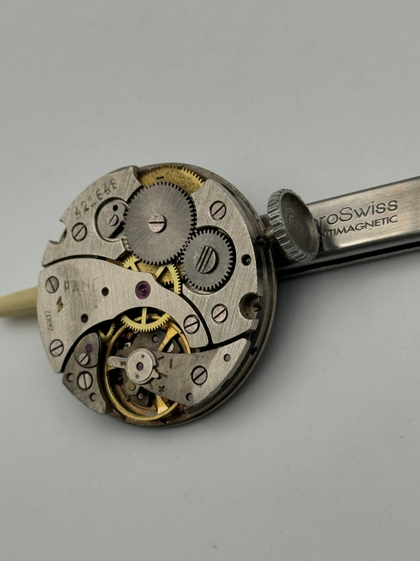 molnija pocket watch movement movimento slava