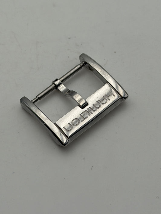 hamilton 18mm acciaio fibbia buckle