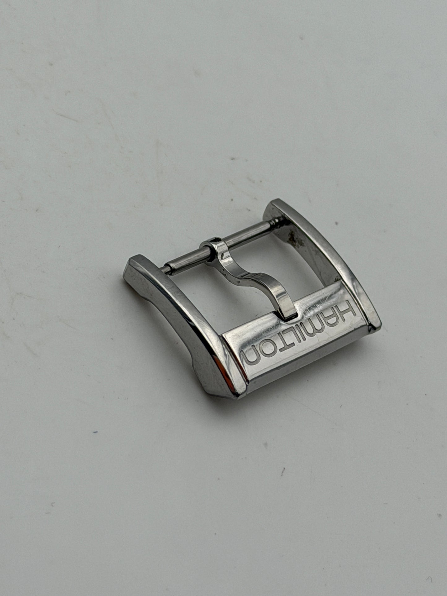 hamilton 18mm acciaio fibbia buckle