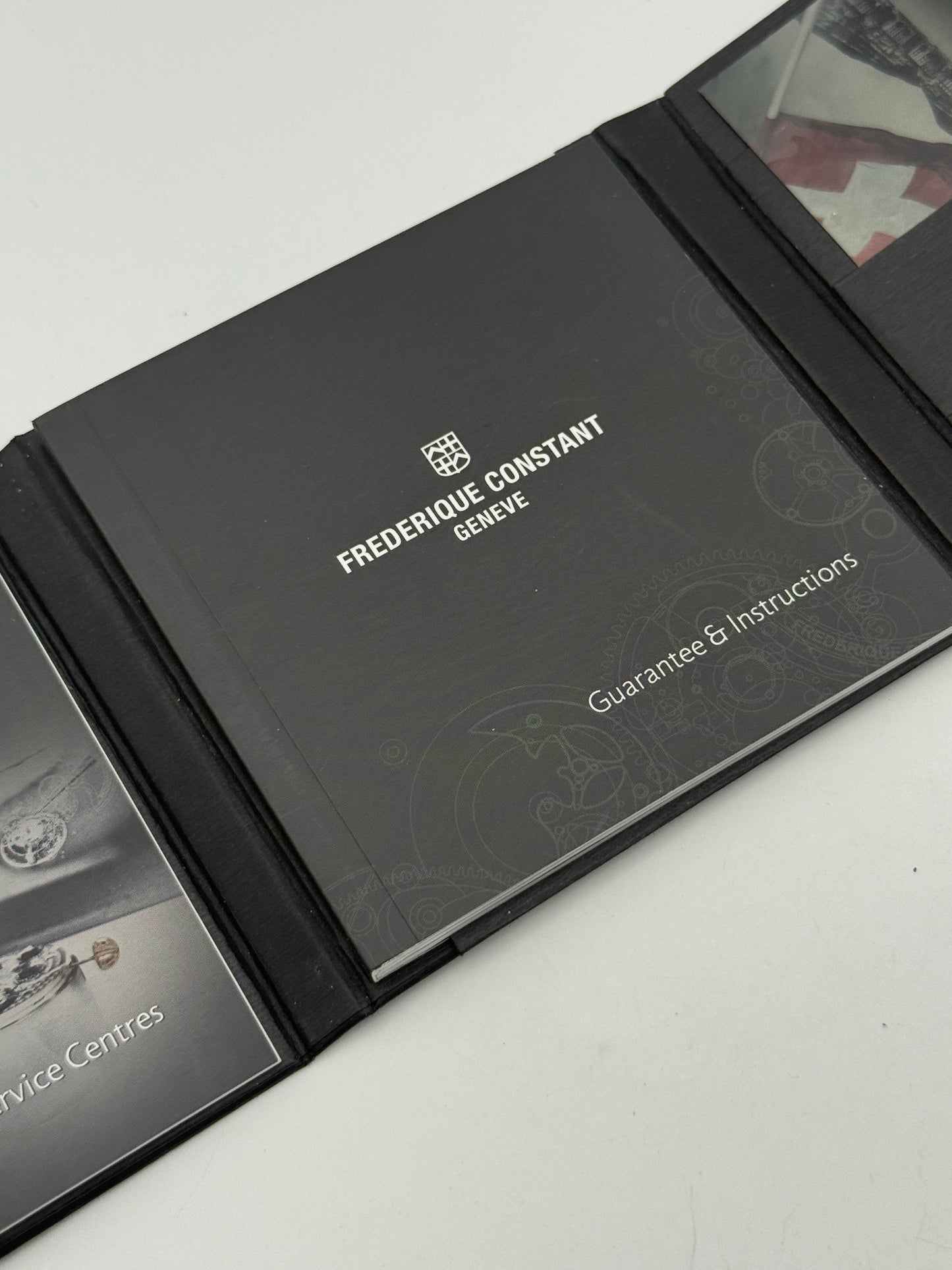 federique constant warranty booklet garanzia libretto bianca white automatic