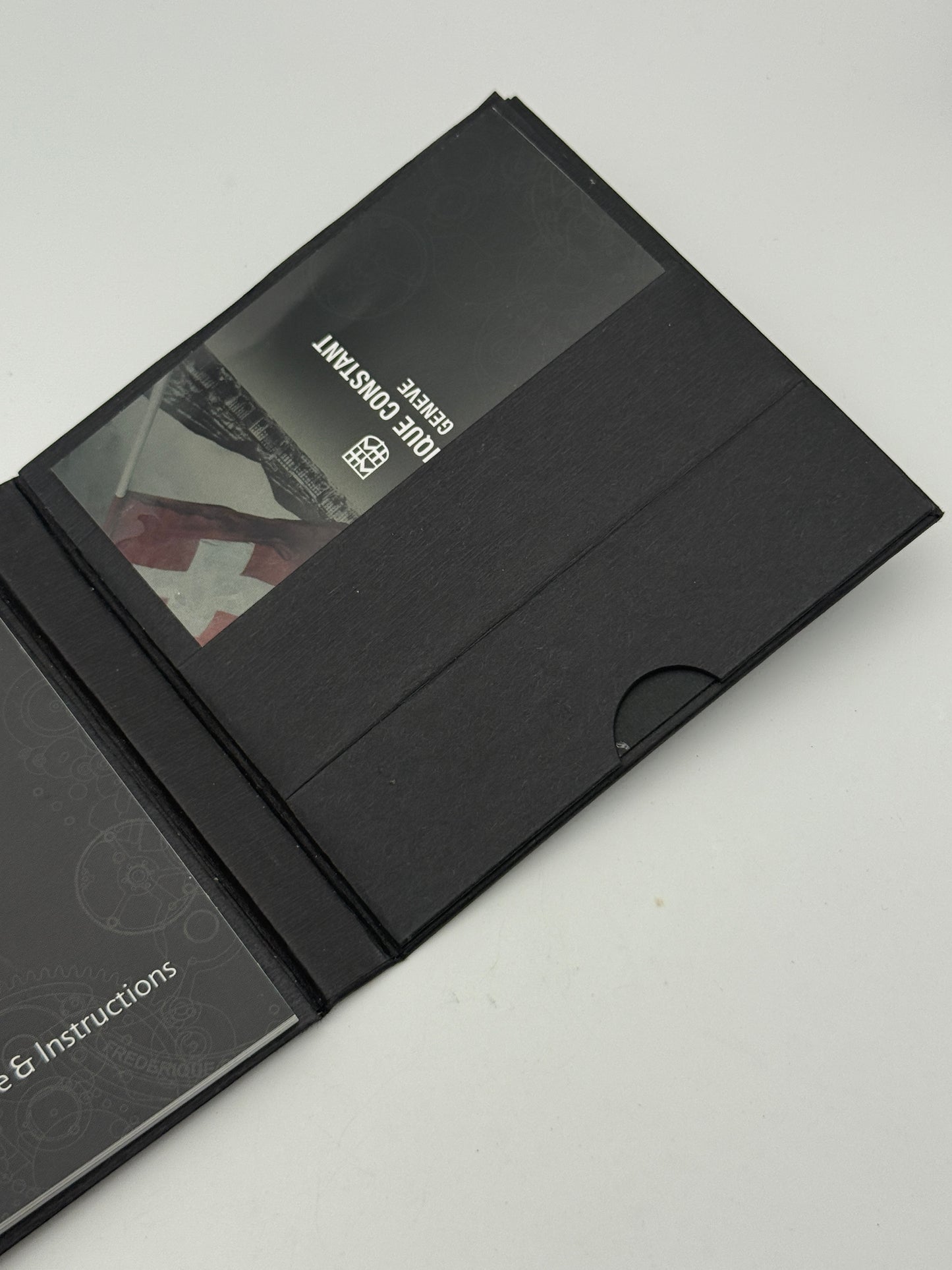 federique constant warranty booklet garanzia libretto bianca white automatic