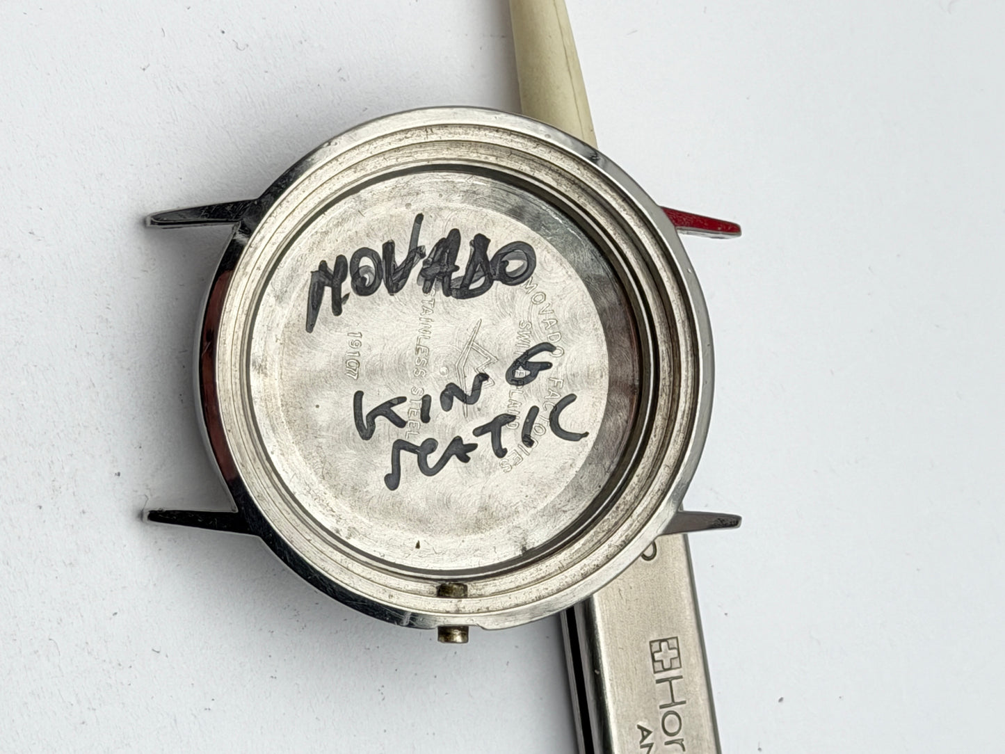 Movado cassa case king matic 191077 34mm