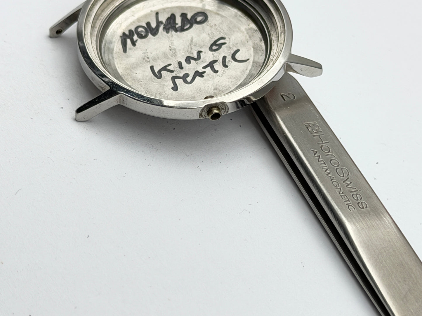 Movado cassa case king matic 191077 34mm
