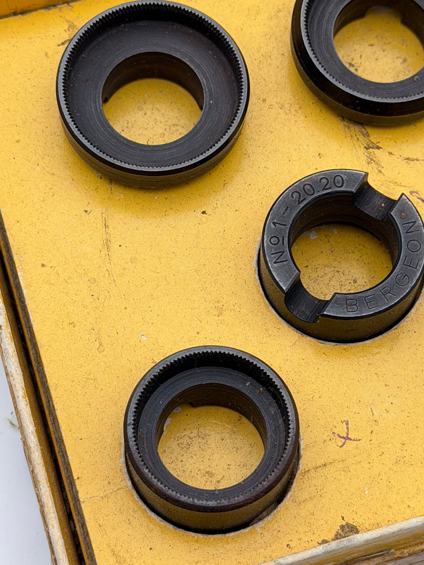 bergeon no.5538 8 tasseaux for rolex s.a. tasselli apertura rolex con innesto
