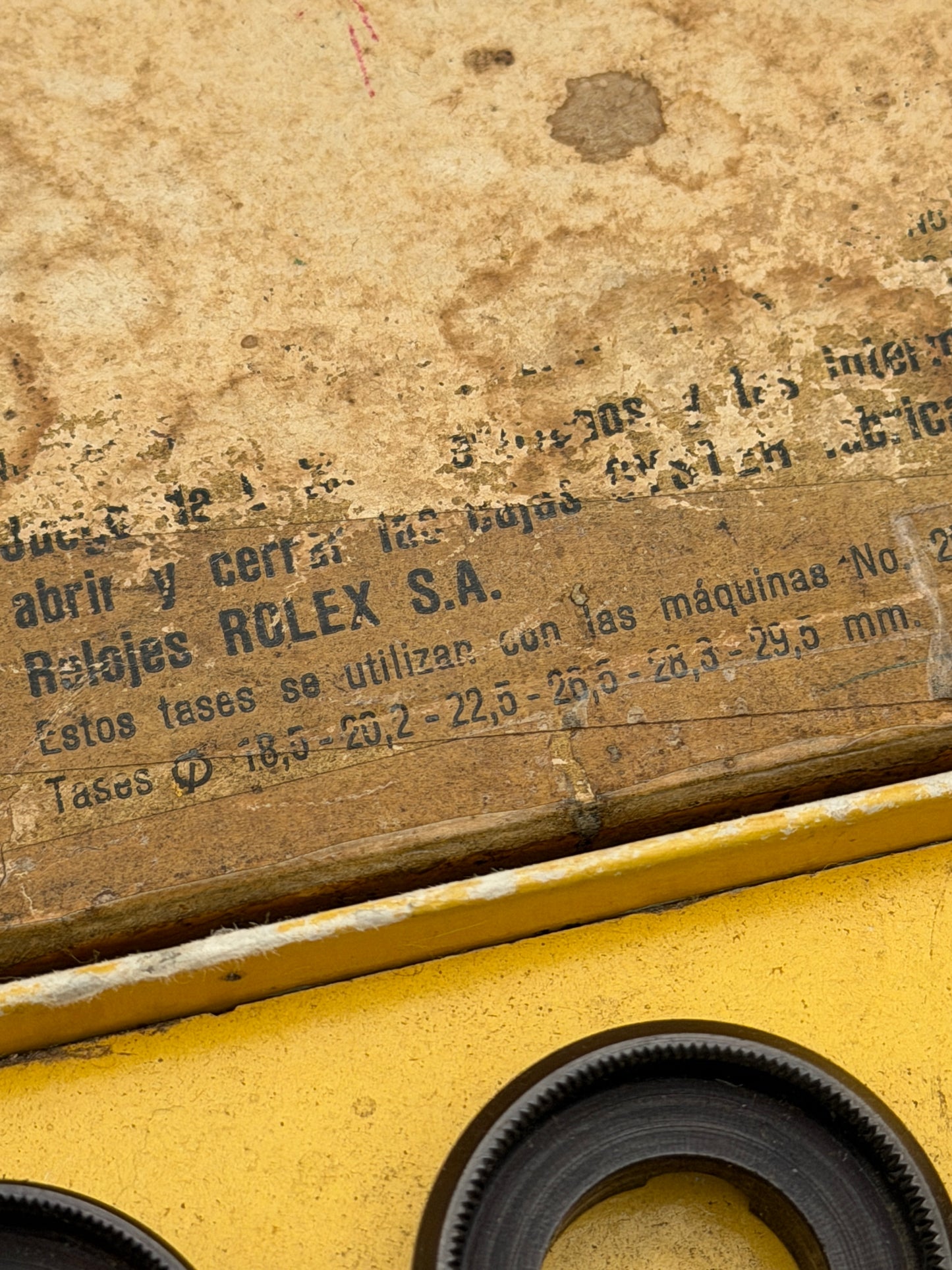 bergeon no.5538 8 tasseaux for rolex s.a. tasselli apertura rolex con innesto