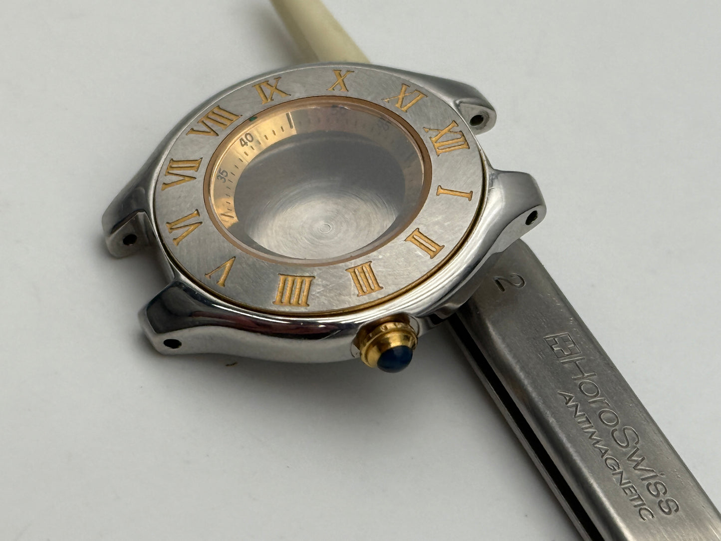 cartier must de cartier 21 1340 28mm cassa case swiss made
