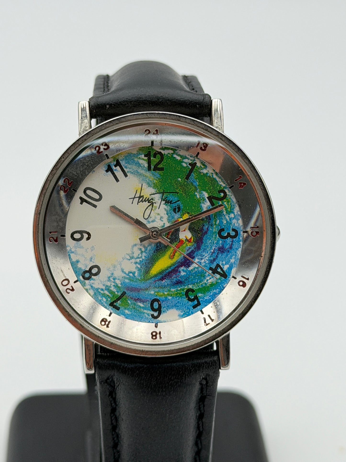 hang time watch paint art 35mm quartz