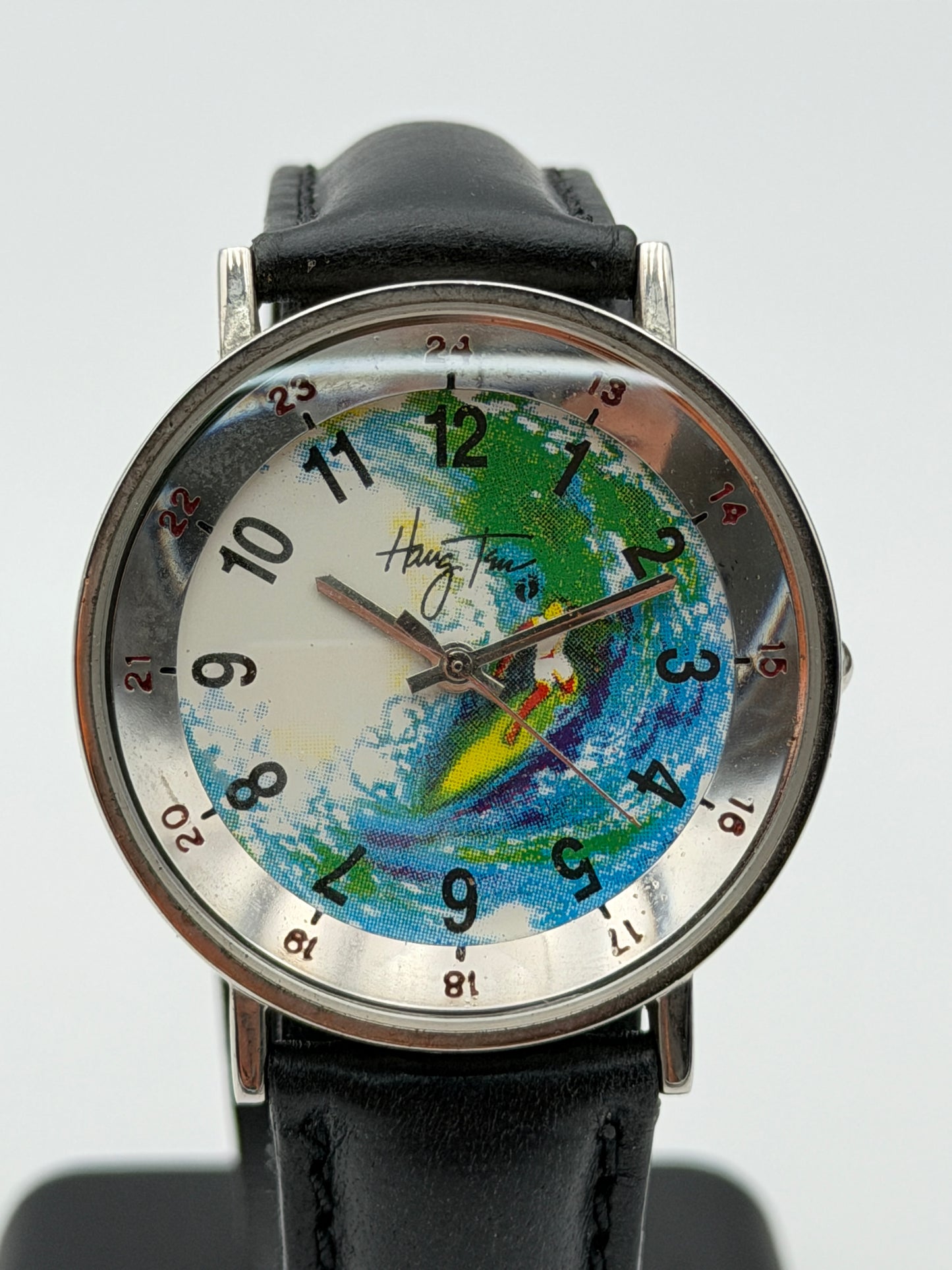 hang time watch paint art 35mm quartz